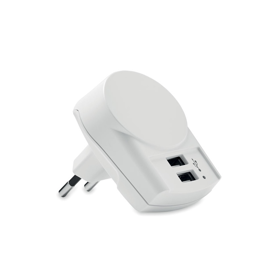 EURO USB CHARGER 2XA